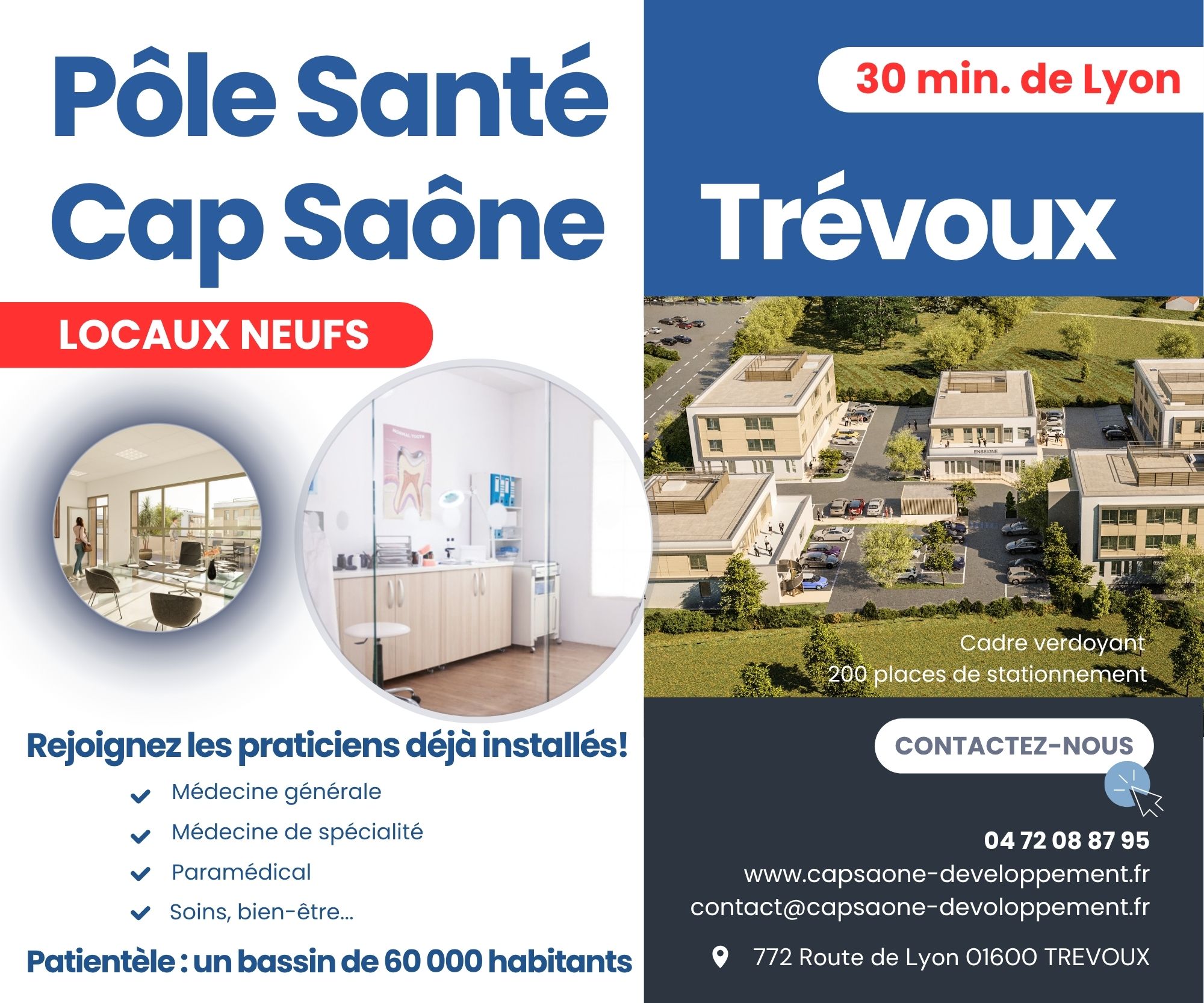 OPPORTUNITE D&rsquo;INSTALLATION – TREVOUX (01)